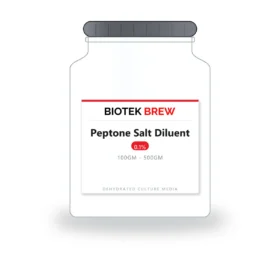 Peptone Salt Diluent - BioTek Brew dehydrated culture medium, pack sizes 100gm - 500gm