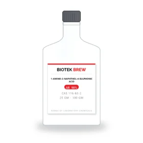 1-AMINO-2-NAPHTHOL-4-SULPHONIC ACID - BioTek Brew laboratory chemical, CAS 116-63-2, pack sizes 25 gm - 100 gm