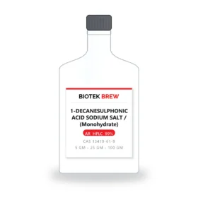 1-DECANESULPHONIC ACID SODIUM SALT / (Monohydrate) - BioTek Brew laboratory chemical, CAS 13419-61-9