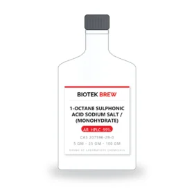 1-OCTANE SULPHONIC ACID SODIUM SALT / (MONOHYDRATE) - BioTek Brew laboratory chemical, CAS 207596-29-0