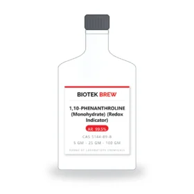 1,10-PHENANTHROLINE (Monohydrate) (Redox Indicator) - BioTek Brew laboratory chemical, CAS 5144-89-8