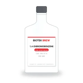 1,4-DIBROMOBENZENE - BioTek Brew laboratory chemical, CAS 106-37-6, pack sizes 500 gm