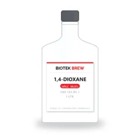 1,4-DIOXANE - BioTek Brew laboratory chemical, CAS 123-91-1, pack sizes 1 Ltr.