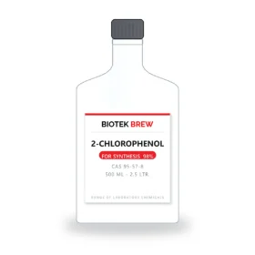 2-CHLOROPHENOL - BioTek Brew laboratory chemical, CAS 95-57-8, pack sizes 500 ml - 2.5 Ltr.