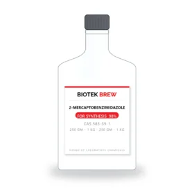 2-MERCAPTOBENZIMIDAZOLE - BioTek Brew laboratory chemical, CAS 583-39-1, pack sizes 250 gm - 1 kg - 250 gm - 1 kg