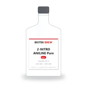 2-NITRO ANILINE Pure - BioTek Brew laboratory chemical, CAS 88-74-4, pack sizes 250 gm - 500 gm