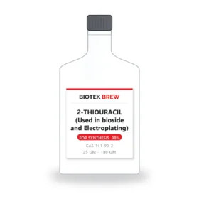 2-THIOURACIL (Used in bioside and Electroplating) - BioTek Brew laboratory chemical, CAS 141-90-2, pack sizes 25 gm - 100 gm