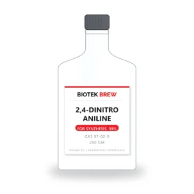 2,4-DINITRO ANILINE - BioTek Brew laboratory chemical, CAS 97-02-9, pack sizes 250 gm