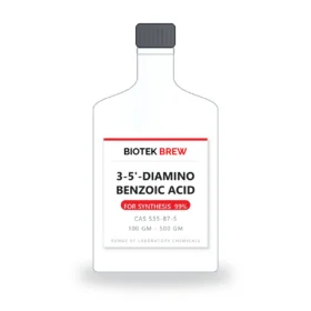 3-5'-DIAMINO BENZOIC ACID - BioTek Brew laboratory chemical, CAS 535-87-5, pack sizes 100 gm - 500 gm