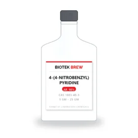 4-(4-NITROBENZYL) PYRIDINE - BioTek Brew laboratory chemical, CAS 1083-48-3, pack sizes 5 gm - 25 gm