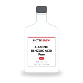 4-AMINO BENZOIC ACID Pure - BioTek Brew laboratory chemical, CAS 150-13-0, pack sizes 100 gm - 500 gm