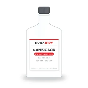 4-ANISIC ACID - BioTek Brew laboratory chemical, CAS 100-09-4, pack sizes 100 gm - 500 gm
