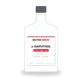 a-NAPHTHOL - BioTek Brew laboratory chemical, CAS 90-15-3, pack sizes 100 gm - 500 gm