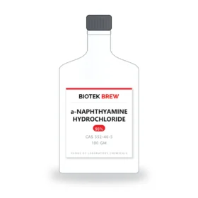 a-NAPHTHYAMINE HYDROCHLORIDE - BioTek Brew laboratory chemical, CAS 552-46-5, pack sizes 100 gm