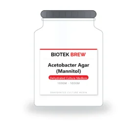Acetobacter Agar (Mannitol) - BioTek Brew dehydrated culture medium, pack sizes 100gm - 500gm