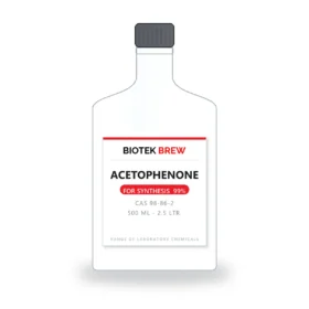 ACETOPHENONE - BioTek Brew laboratory chemical, CAS 98-86-2, pack sizes 500 ml - 2.5 Ltr.