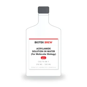 ACRYLAMIDE SOLUTION IN WATER (For Molecular Biology) - BioTek Brew laboratory chemical, CAS 79-06-1