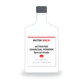 ACTIVATED CHARCOAL POWDER Special Grade - BioTek Brew laboratory chemical, CAS 7440-44-0, pack sizes 500 gm - 10x500 gm