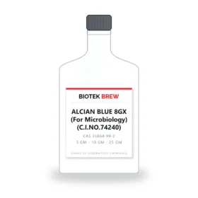 ALCIAN BLUE 8GX (For Microbiology) (C.I.NO.74240) - BioTek Brew laboratory chemical, CAS 33864-99-2