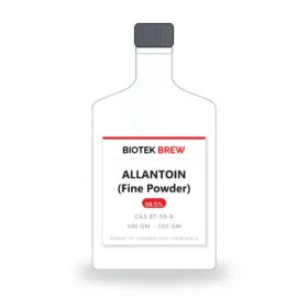 ALLANTOIN (Fine Powder) - BioTek Brew laboratory chemical, CAS 97-59-6, pack sizes 100 gm - 500 gm