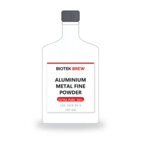 ALUMINIUM METAL FINE POWDER - BioTek Brew laboratory chemical, CAS 7429-90-5, pack sizes 500 gm
