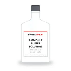 AMMONIA BUFFER SOLUTION - BioTek Brew laboratory chemical, CAS 1336-21-6, pack sizes 500 ml - 5 Ltr.