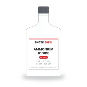 AMMONIUM IODIDE - BioTek Brew laboratory chemical, CAS 12027-06-4, pack sizes 50 gm - 100 gm
