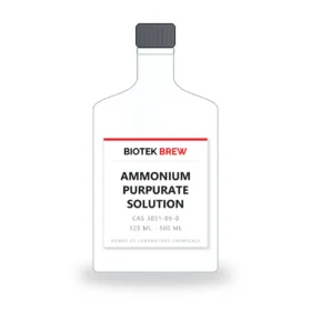 AMMONIUM PURPURATE SOLUTION - BioTek Brew laboratory chemical, CAS 3051-09-0, pack sizes 125 ml - 500 ml
