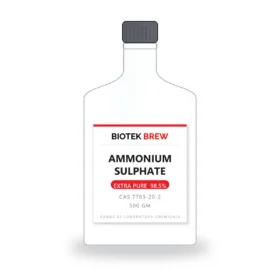 AMMONIUM SULPHATE - BioTek Brew laboratory chemical, CAS 7783-20-2, pack sizes 500 gm