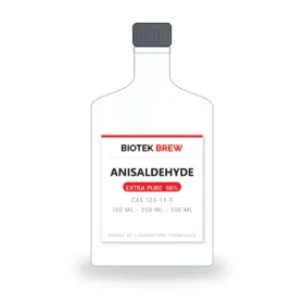 ANISALDEHYDE - BioTek Brew laboratory chemical, CAS 123-11-5, pack sizes 100 ml - 250 ml - 500 ml