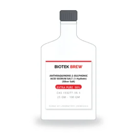 ANTHRAQUINONE-2-SULPHONIC ACID SODIUM SALT (1-Hydrate) (Silver Salt) - BioTek Brew laboratory chemical, CAS 153277-35-1