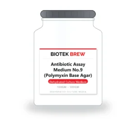 Antibiotic Assay Medium No.9 (Polymyxin Base Agar) - BioTek Brew dehydrated culture medium, pack sizes 100gm - 500gm