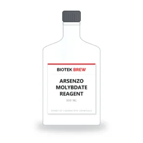 ARSENZO MOLYBDATE REAGENT - BioTek Brew laboratory chemical, pack sizes 500 ml