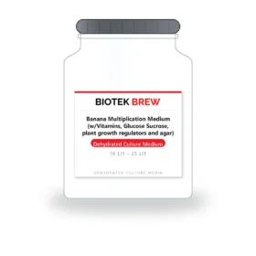 Banana Multiplication Medium (w/Vitamins, Glucose Sucrose, plant growth regulators - BioTek Brew dehydrated culture medium