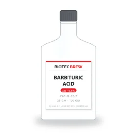 BARBITURIC ACID - BioTek Brew laboratory chemical, CAS 67-52-7, pack sizes 25 gm - 100 gm