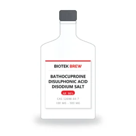 BATHOCUPROINE DISULPHONIC ACID DISODIUM SALT - BioTek Brew laboratory chemical, CAS 52698-84-7, pack sizes 100 mg - 500 mg