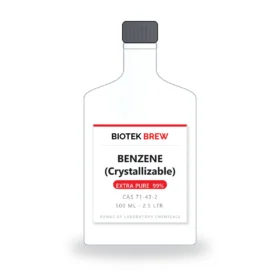 BENZENE (Crystallizable) - BioTek Brew laboratory chemical, CAS 71-43-2, pack sizes 500 ml - 2.5 Ltr.