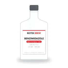 BENZIMIDAZOLE - BioTek Brew laboratory chemical, CAS 51-17-2, pack sizes 25 gm - 100 gm