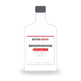 BENZOPHENONE - BioTek Brew laboratory chemical, CAS 119-61-9, pack sizes 500 gm