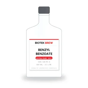 BENZYL BENZOATE - BioTek Brew laboratory chemical, CAS 120-51-4, pack sizes 500 ml - 2.5 Ltr.