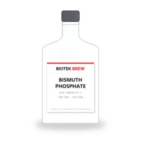 BISMUTH PHOSPHATE - BioTek Brew laboratory chemical, CAS 10049-01-1, pack sizes 100 gm - 500 gm