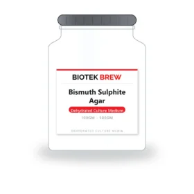 Bismuth Sulphite Agar - BioTek Brew dehydrated culture medium, pack sizes 100gm - 500gm