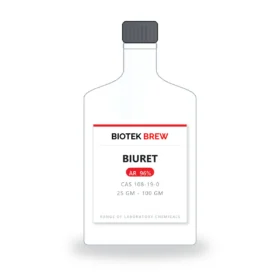 BIURET - BioTek Brew laboratory chemical, CAS 108-19-0, pack sizes 25 gm - 100 gm
