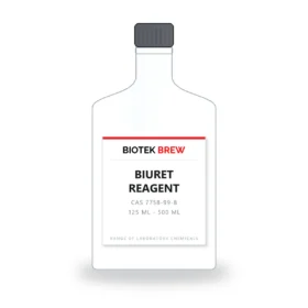 BIURET REAGENT - BioTek Brew laboratory chemical, CAS 7758-99-8, pack sizes 125 ml - 500 ml