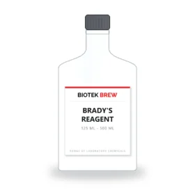 BRADY'S REAGENT - BioTek Brew laboratory chemical, pack sizes 125 ml - 500 ml