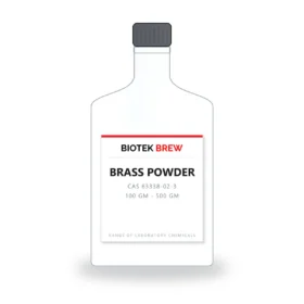 BRASS POWDER - BioTek Brew laboratory chemical, CAS 63338-02-3, pack sizes 100 gm - 500 gm
