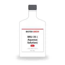 BRIJ-35 ( Aqueous Solution) - BioTek Brew laboratory chemical, CAS 9002-92-0, pack sizes 500 ml