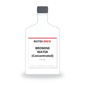 BROMINE WATER (Concentrated) - BioTek Brew laboratory chemical, pack sizes 500 ml