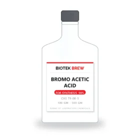 BROMO ACETIC ACID - BioTek Brew laboratory chemical, CAS 79-08-3, pack sizes 100 gm - 500 gm