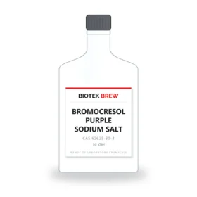 BROMOCRESOL PURPLE SODIUM SALT - BioTek Brew laboratory chemical, CAS 62625-30-3, pack sizes 10 gm